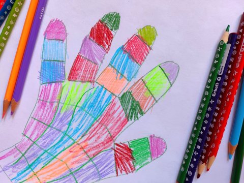 Картинка к занятию Нарисуйте перчатки в Wachanga
