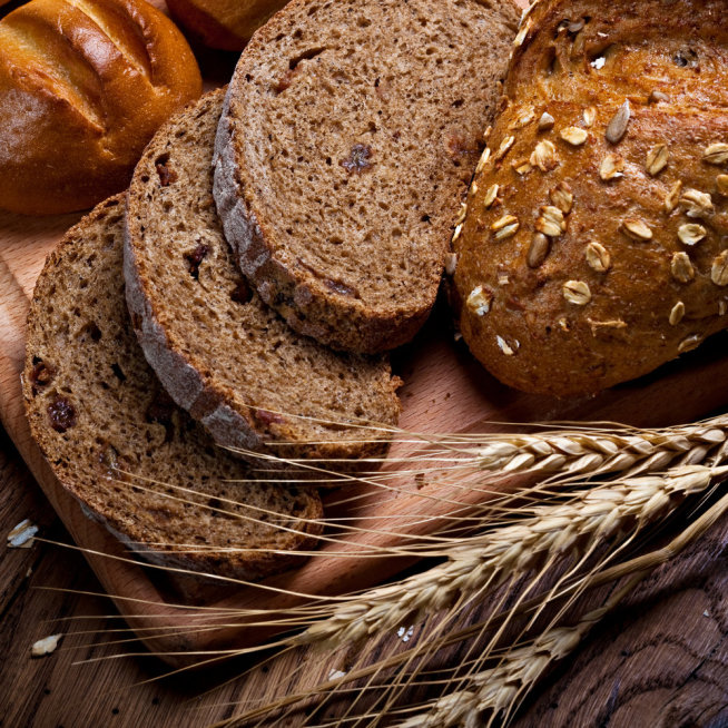 Полезные продукты для мамы – цельнозерновой хлеб