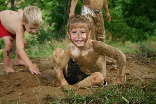 Устройте День грязи!
