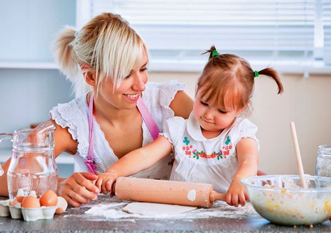 Tips to cook with kids