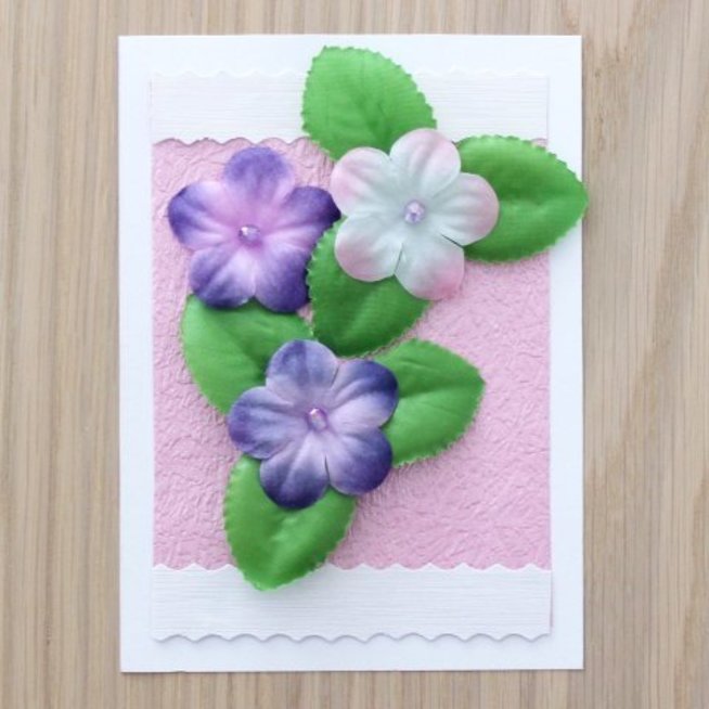 Greeting card "Spring Flowers"