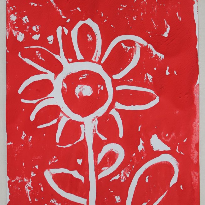 Create a monotype picture!