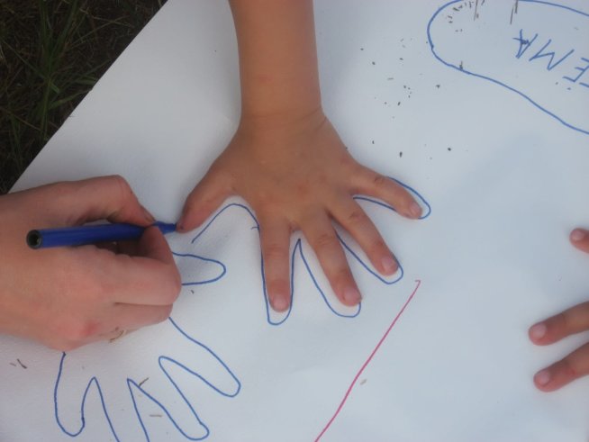Trace your Hand - And get creative! 