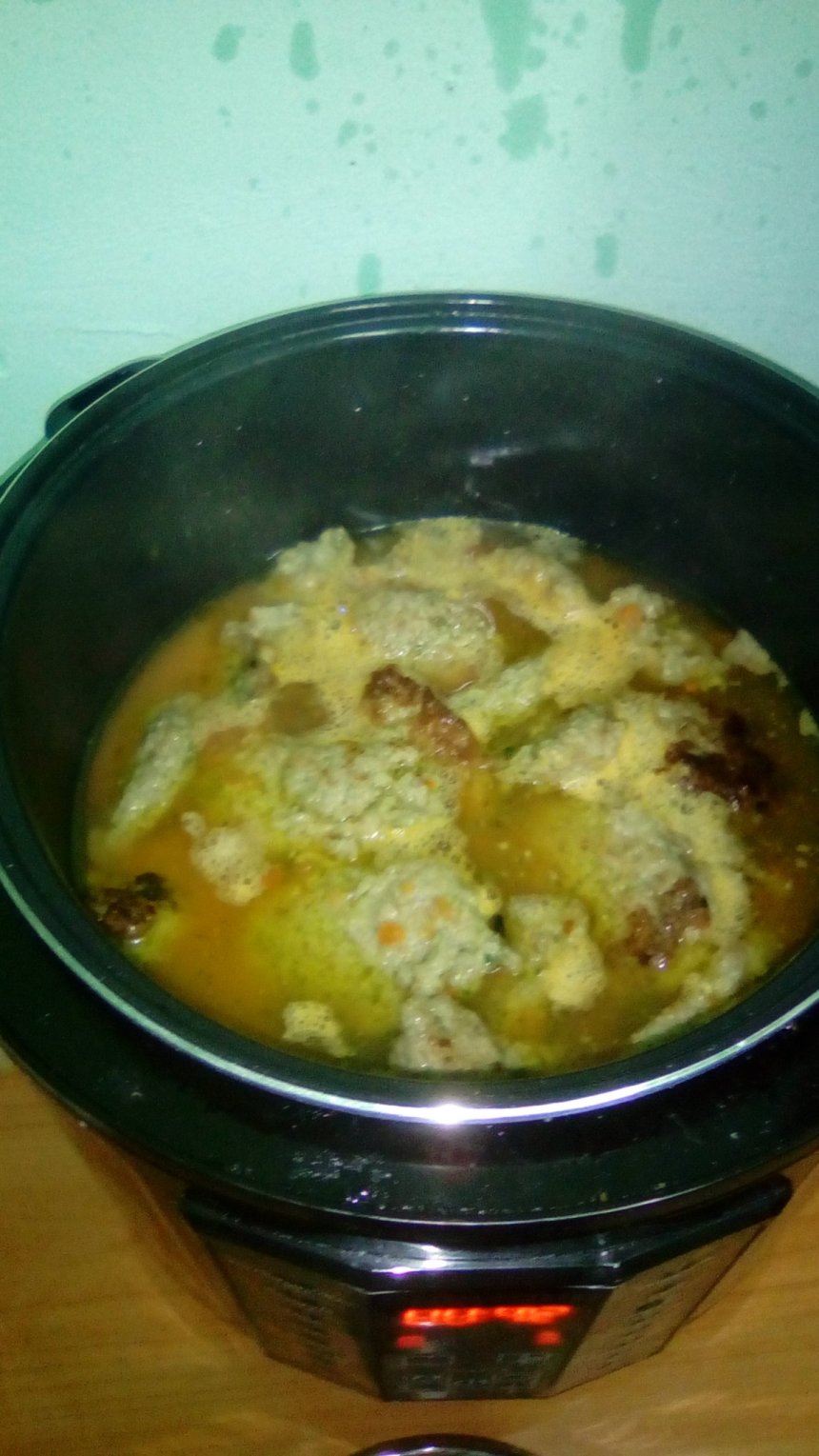 Отчёт по занятию Рецепты для кормящей мамы: «Тефтели в томате»  в Wachanga!