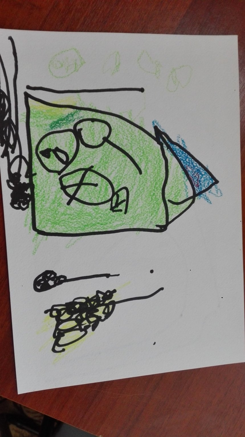 Отчёт по занятию Научите ребенка рисовать домик в Wachanga!