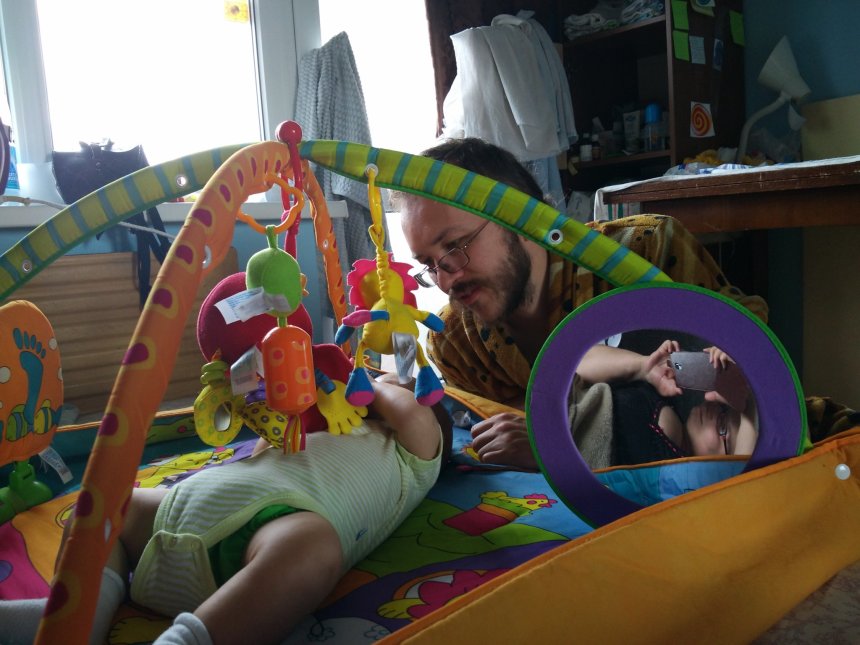 Отчёт по занятию Как играть с ребенком в 4 месяца в Wachanga!