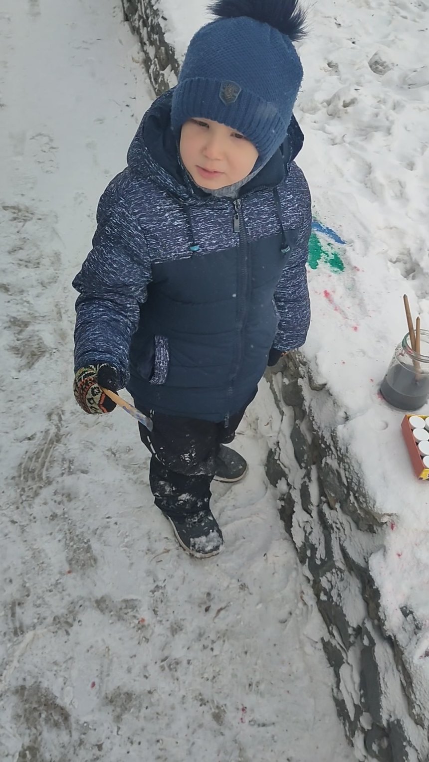 Отчёт по занятию Рисунки на снегу в Wachanga!