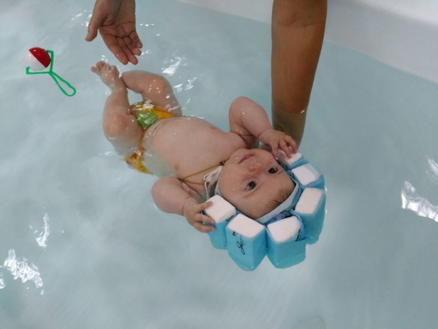 Отчёт по занятию Летние купания малыша в Wachanga!