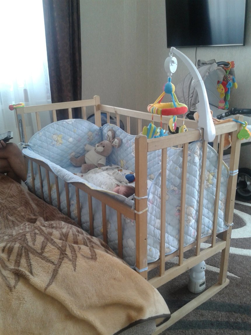 Отчёт по занятию Детская кроватка в Wachanga!