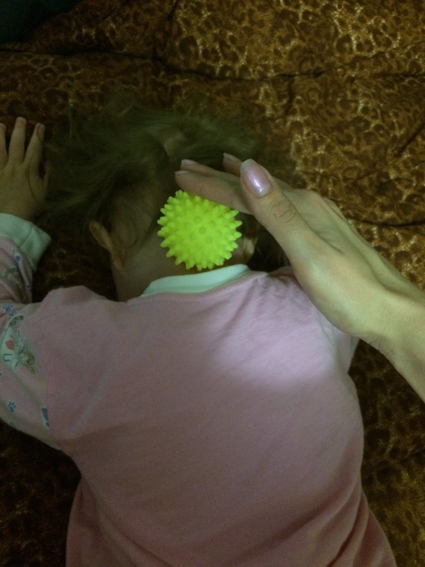 Отчёт по занятию Сделайте ребенку массаж, используя колючие мячики в Wachanga!