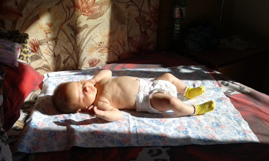 Отчёт по занятию Солнечные ванны для малыша в Wachanga!