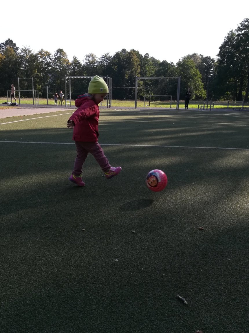 Отчёт по занятию Игры с мячом на свежем воздухе в Wachanga!