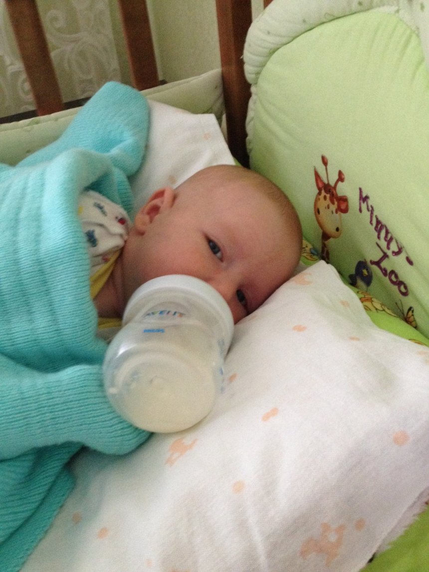 Отчёт по занятию Кормление двухмесячного малыша  в Wachanga!