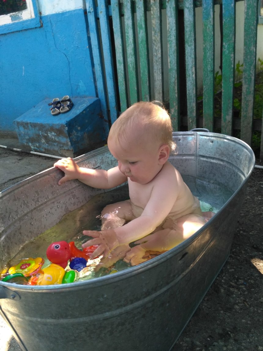 Отчёт по занятию Сфотографируйте малыша во время купания в Wachanga!