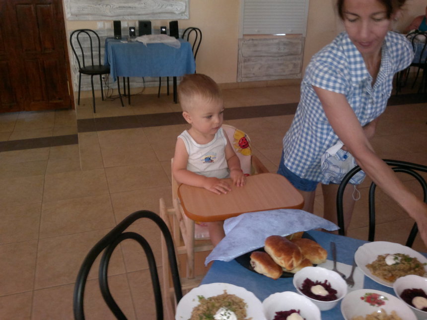 Отчёт по занятию Сходите вместе с малышом в кафе или ресторан в Wachanga!