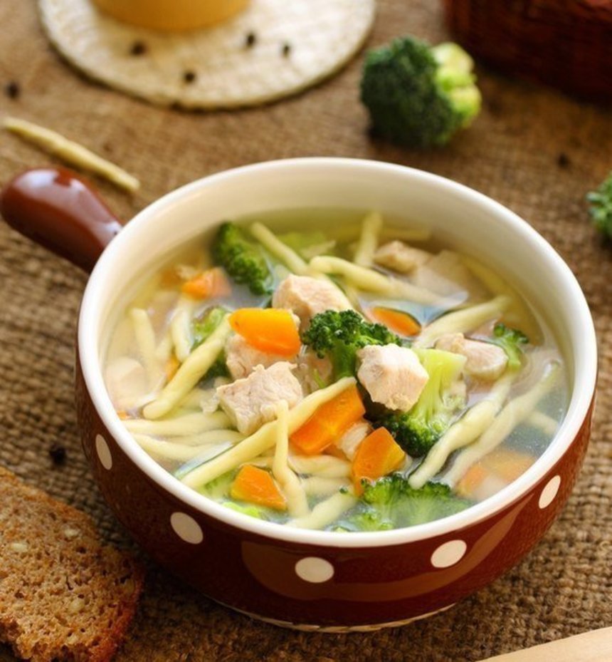 Отчёт по занятию Полезные рецепты: «Суп из курицы» в Wachanga!