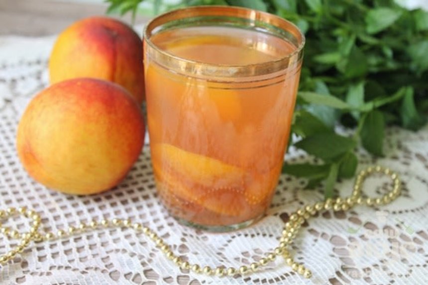 Отчёт по занятию Рецепт: Персиковый компот в Wachanga!