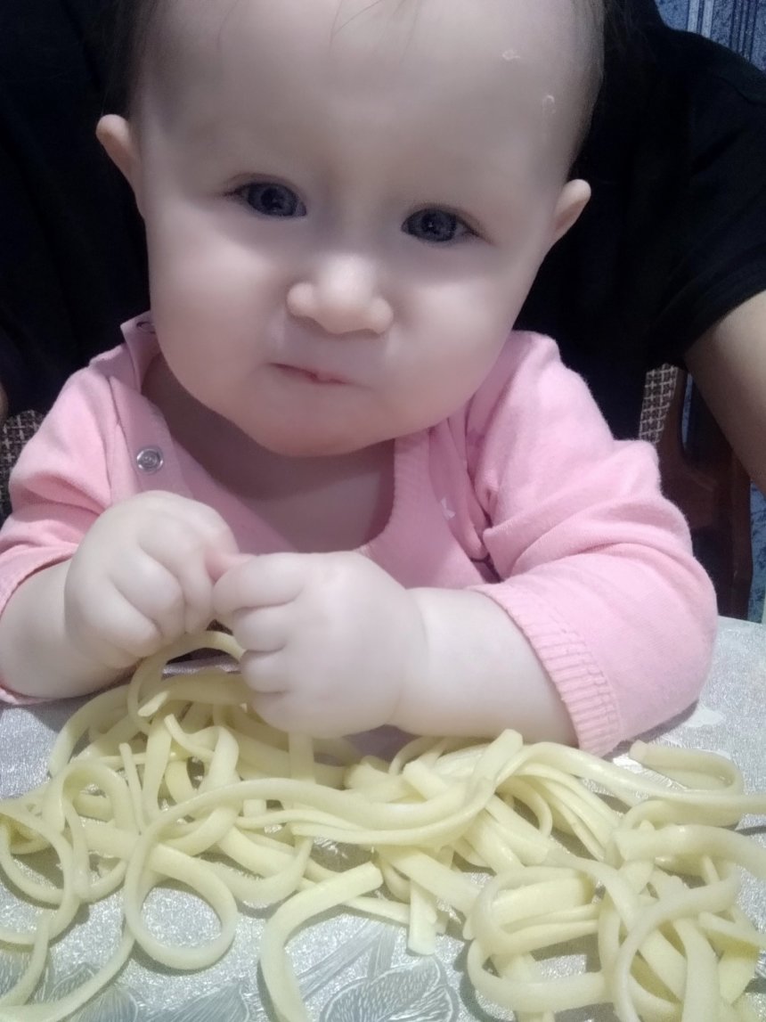 Отчёт по занятию Дайте малышу спагетти в Wachanga!