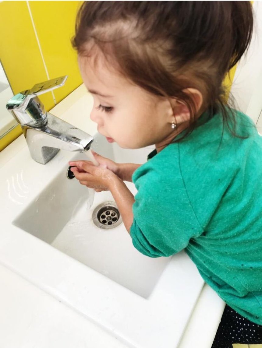 Отчёт по занятию Как приучить ребенка мыть руки в Wachanga!