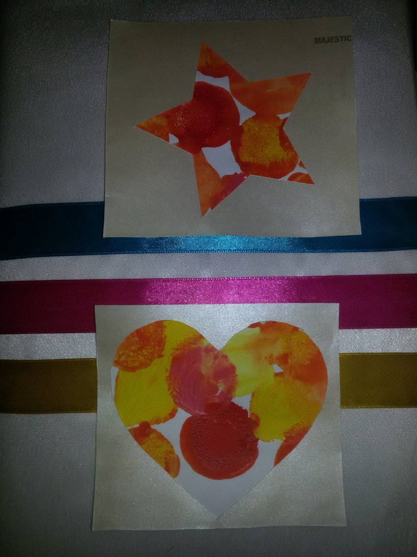 Отчёт по занятию Маленькие открытки с сердечками в Wachanga!