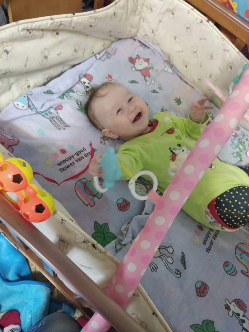 Отчёт по занятию Игрушки для детской кроватки в Wachanga!